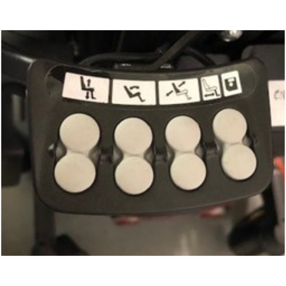 Electric wheelchair tiltinspace mid wheel drive Permobil M3 Corpus