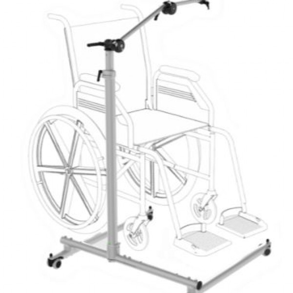 Eye gaze mount - Rolling Floorstand 